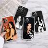 Актриса М-Меган Фокс Модель Прозрачный Чехол для Телефона Для IPhone 16 15 14 13 12 11 Pro Max Plus Мягкая Крышка