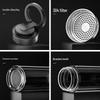 FUGUANG Double-Layer Borosilicate Glass Portable Tea Cup