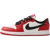 Кроссовки Air 1 Retro Low OG PS Chicago 2025 Детские Красные Varsity-Red Черные HQ6996-600