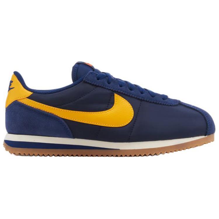 Nike Cortez Michigan Женские кроссовки Синий Полуночно-темно-синий Университетский золотой DZ2795-403