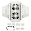 Game Console Cooling Stand 4 Level Adjustable Speed Cooling Fan with Dual Charging Station for Xbox