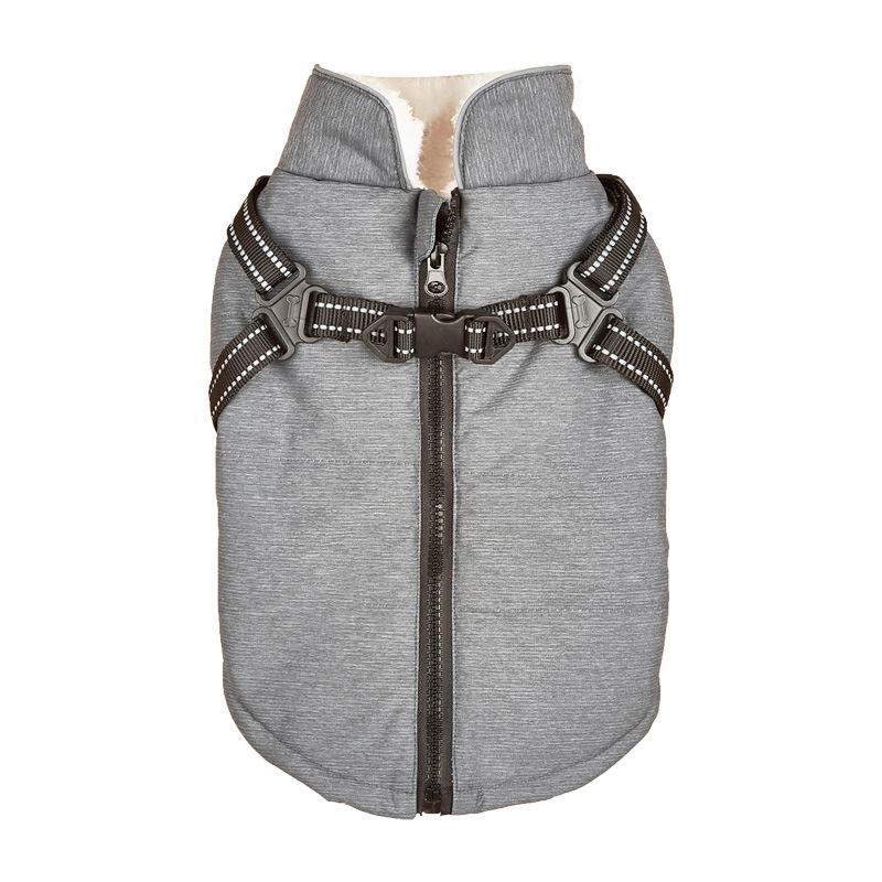 Одежда для собак, шлейка, водонепроницаемая куртка для собак, жилет, зимняя теплая одежда для собак, щенков, ши-тцу, чихуахуа, мопсов, пальто для французского бульдога