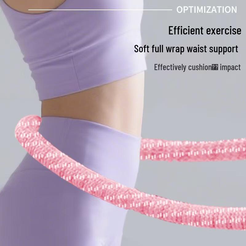 Soft Spring Hula Hoop for Waist-Friendly Weight Loss and Slimmer Belly - Women's Fitness Special
