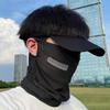 Neck Wrap Anti-UV Face Cover Cycling Sunscreen Face Mask Breathable Face Cover Outdoor Summer Items Simple Ice Silk Mask Mesh