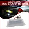 1 шт. для Opel Astra G 1998 1999 2000 2001 2002 2003 2004 Vauxhall Astra G MK4 Белый Автомобильный Светодиодный Фонарь Подсветки Номерного Знака