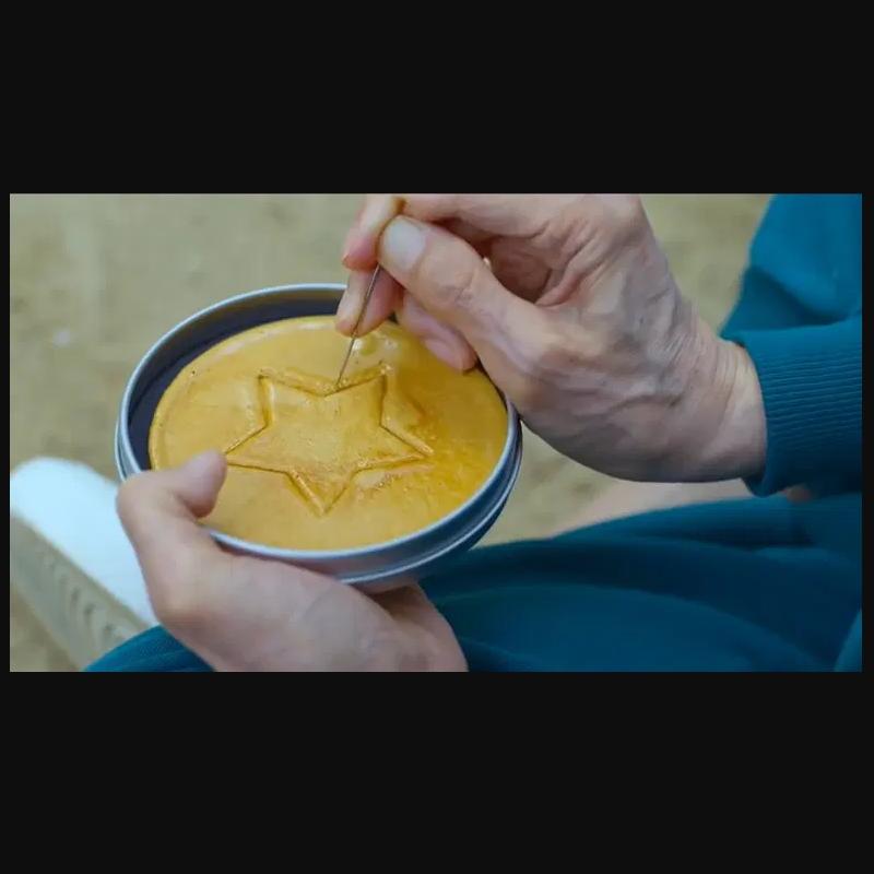 Netflix Squid Game Dalgona Set / Korean Sugar Candy Making Tools Dalgona Premium Set / Stainless Making Tools 9pcs