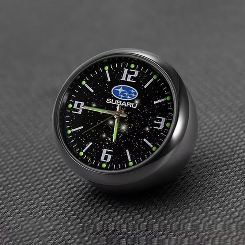 Car Quartz Clock Mini Electronic Clock Watch Dashboard Clock For Subaru STI Forester Impreza Legacy Outback XV BRZ WRX Tribeca X1
