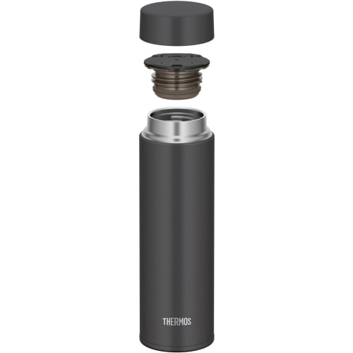Thermos Вакуумная термокружка, 480 мл, Дымчато-черный, со встроенным носиком и уплотнителем, можно мыть в посудомоечной машине. Легко чистить, все части можно мыть в посудомоечной машине