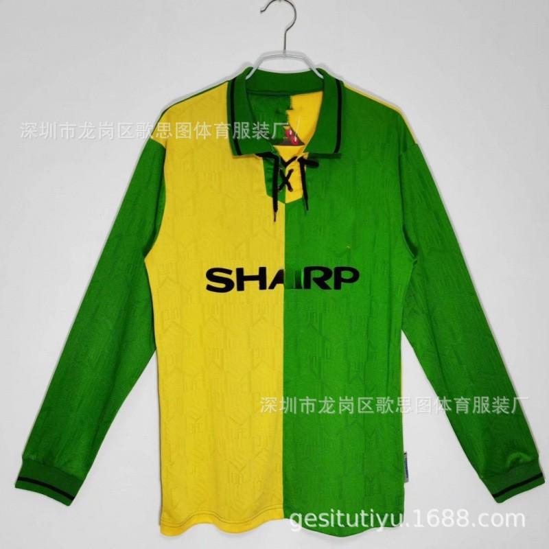Retro Football Jersey Men Premier League Team Home Away Fan Player Version Sports Training