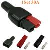 Rubber High Current Connector 600V UPS Power Plug Terminal Sleeves Forklift Marine