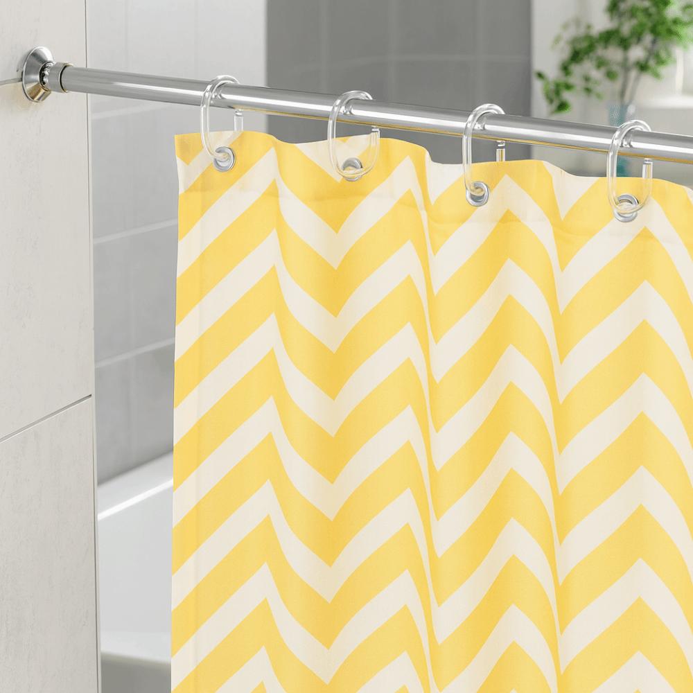 24Pcs Clear Shower Curtain Rings Removable Shower Curtain Hooks  Shower Installation