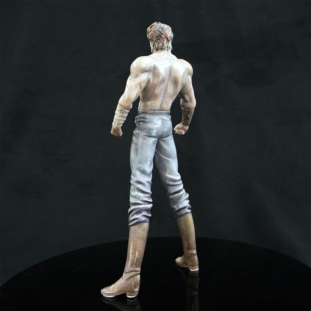 Fist of the North Star Kenshiro Soft Vinyl Kit Reprint Edition Scale Soft Vinyl Unpainted Assembly Kit 1/8 1/8