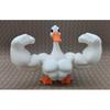 Мышечная 3D-печатная фигурка с инъекцией куриной крови, забавное садовое украшение
