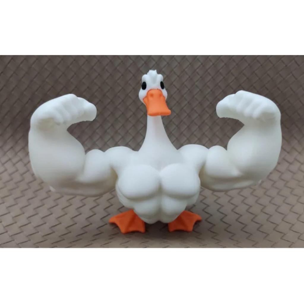 Мышечная 3D-печатная фигурка с инъекцией куриной крови, забавное садовое украшение