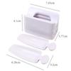 Dipping Powder Recycling Box Nail Powder Recyclable Container Tray Glitter Storage Box Nail Art Manicure Tool