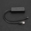 Ethernet DC48V to DC5V Power POE Splitter Adapter Injector Module USB Connector