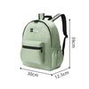 Monochrome Lightweight Simple Leisure Foldable Backpack For Hiking And Sports