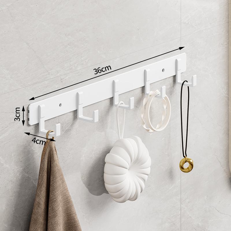 Крючок для белого полотенца, крючок для одежды, крючок для одежды, крючок для спальни, крючок для халата, гостиной, кухни, аксессуары