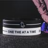 Unisex Party Jewelry Rubber Bangle Serenity Prayer Bracelet Praying Silica Gel