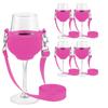 5 Wine Glass Sets for Hanging Medium Size