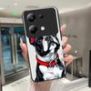 Красивый Цветок Милые Кошки Чехол Для Xiaomi Poco M6 Pro 4G / Poco M7 Pro 5G Закаленное Стекло Чехол Для Телефона Защитная Крышка Жесткий Корпус
