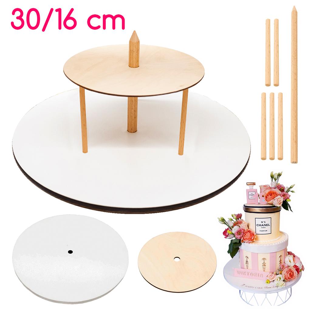 2-Tiered Cake Stand 30/12 Brand4Cake