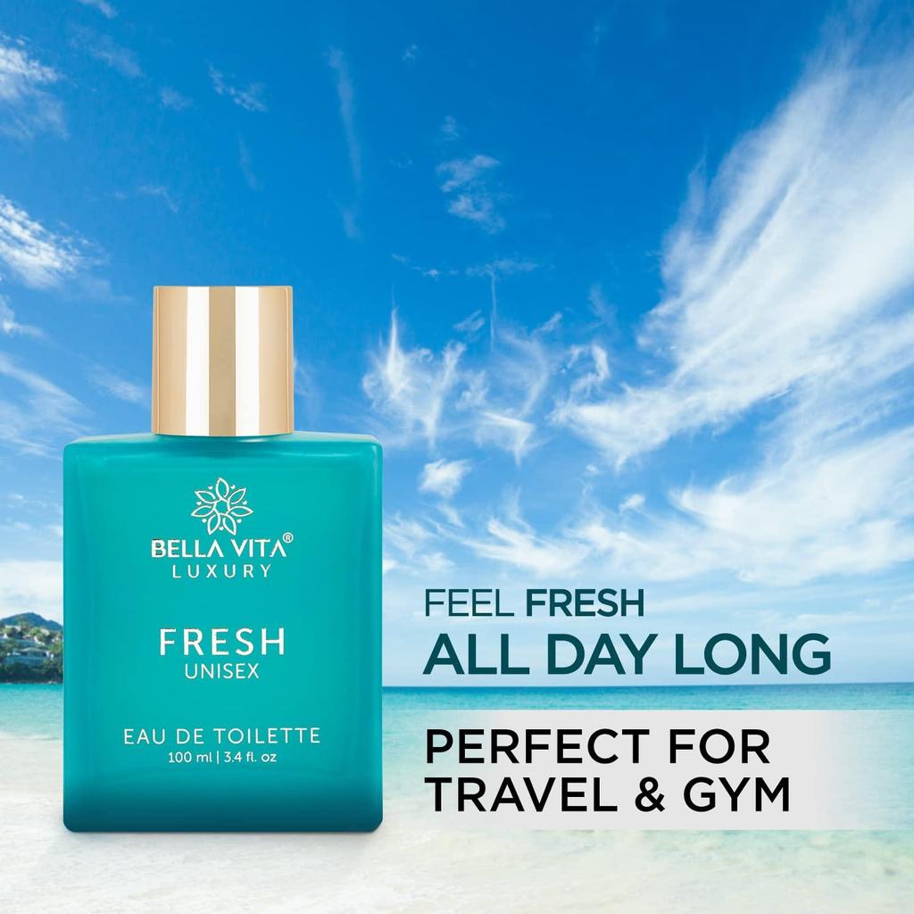 Bella Vita Luxury FRESH Туалетная вода унисекс, духи для мужчин и женщин