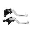 Nakira Комплект рычагов тормоза и сцепления CB650F CBR650F CB650R CBR650R (Серебряный)