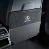 CSH1 Suede Car Seat Back Protection Mat Prevent Dirty Anti Kick Pad For Mercedes Benz AMGW204 W205 W212 W213 W221 W177 W246 GLA GLC