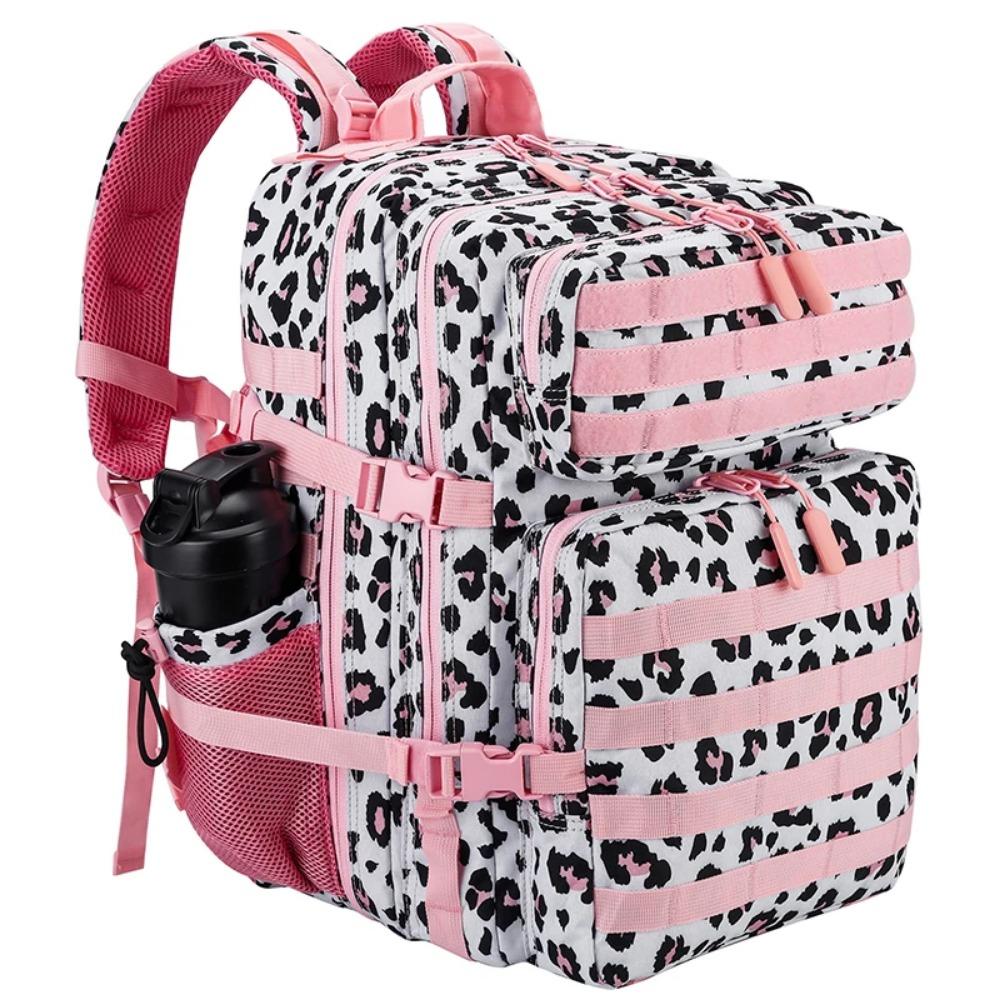 LHI 45L/35L/25L Tactical Backpack for Men and Women Waterproof Athlete Gym Outdoor Bag Travel Hiking Rucksack with Bottle Holder