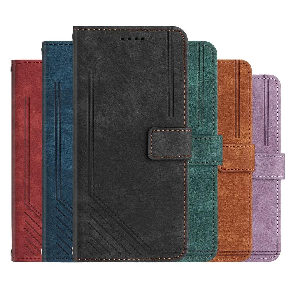 Wallet Flip Leather Phone Case For OnePlus Nord CE 3 2 Lite N30 N20 2T One Plus 11 10 Pro 10T 10R Stand Cover With Card Holders