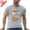 Футболка The Flintstones Twinkle Toes Фред Флинстоун Боулинг Ходовая Распродажа 2025 Корейская Мода Милая Одежда Мужская Одежда Женская