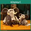 Плюшевая игрушка слон для детей Мягкая кукла животное Подарок для детей Время игры