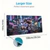 Overwatch Heroes Color Mouse Pad Large Gaming Table Cushion Non-slip Laptop Tablet Big Mousepad XXL Mat Mini PC Playmat With Lock edge