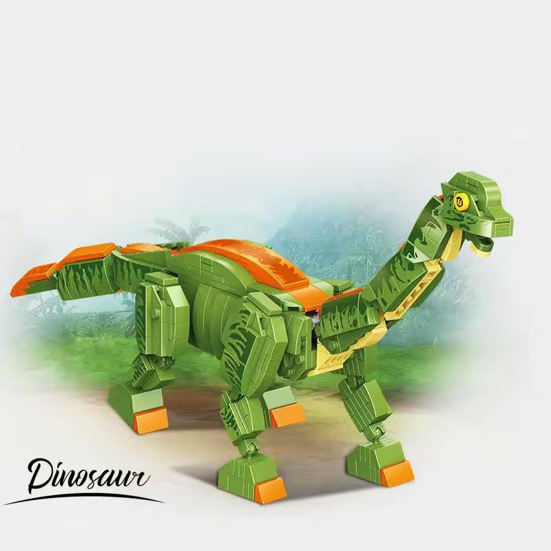 Jurassic World Park Dinosaur Building Block Creative Expert Tyrannosaurus Rex Triceratops Assembled Model Bricks Kid Toy