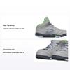 Air 5 Retro TD Green Bean 2022 Детские кроссовки Серый Серебристый Flint-Grey DQ3736-003