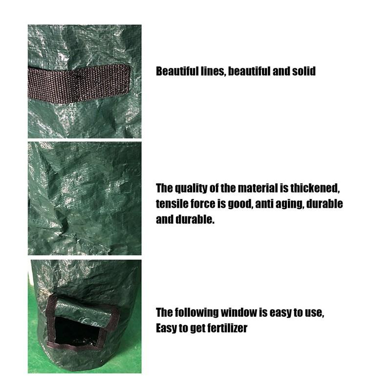 Compost Bag Homemade Organic Ferment PE Compost Bag Kitchen Waste Disposal Jardinage Potager Garden Accessories