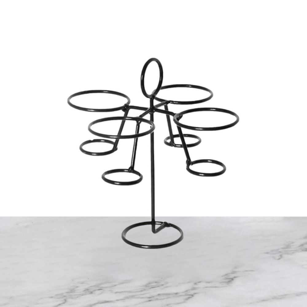 With Base Cupcake Cones Stand Rack Iron Art Snow Cones Stand Rack Ice Cream Holder  Kitchen Tool