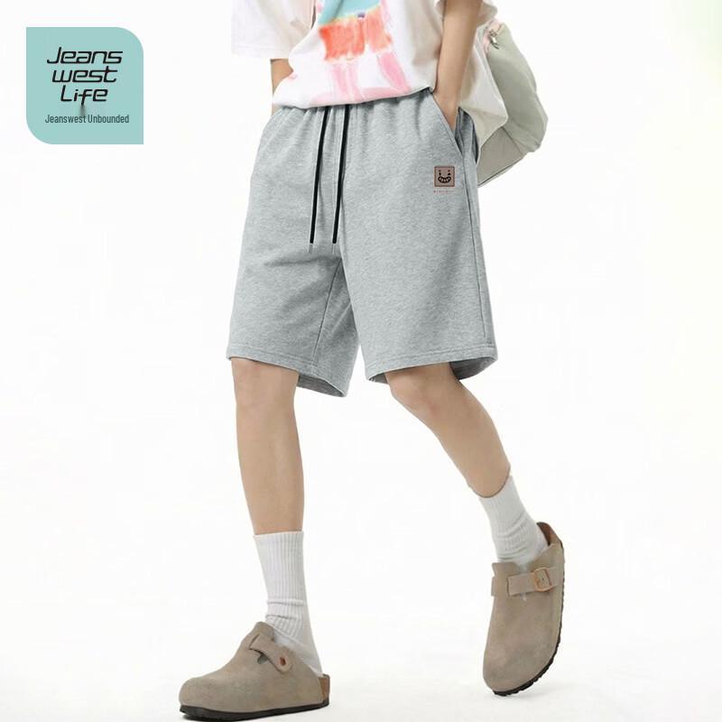 JEANSWEST LIFE Мужские хлопковые шорты с мультяшным принтом MZS