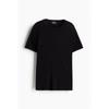 Футболка HM slim fit черная