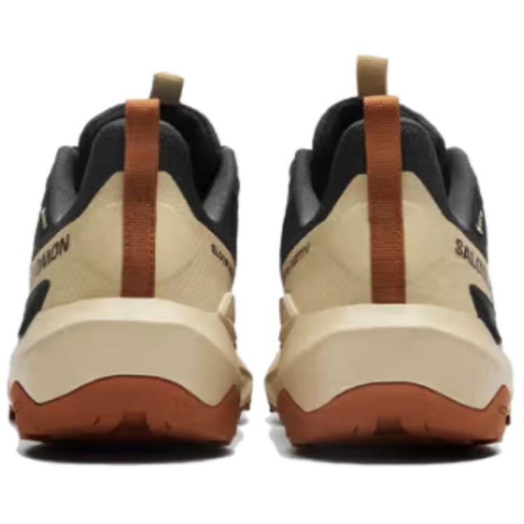SALOMON Elixir Ткань Мягкие Удобные Низкие Походные Ботинки Мужские кроссовки Черный Коричневый L47560400