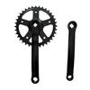 36T Bike Crankset 170mm Crank Arm Professional High Strength, Easy to Install, Repair Parts,