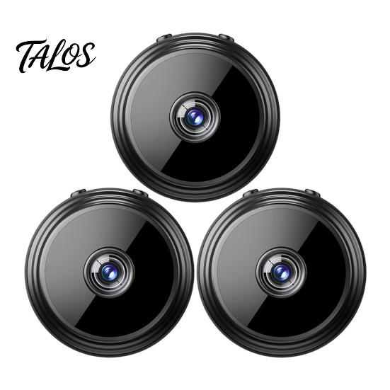 Easy Setup Home Monitoring System A9 Smart Security Camera, 1080P Wireless WiFi Indoor Cam with Night Mini Surveillance Camera Vision, Two-Way Audio,