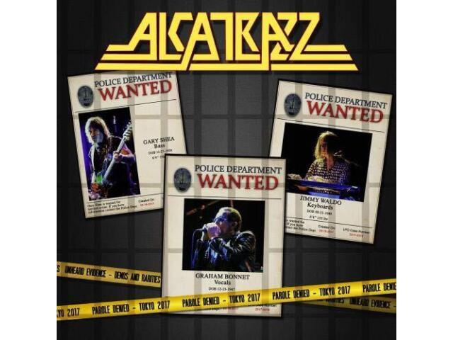 2018 ЯПОНИЯ 2CD + DVD ALCATRAZZ PAROLE DENIED ТОКИО 2017 с бонус-треком KIZC-497