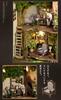 Moin Moin Dollhouse Miniature DIY Kit Set Town Shop Retro Town Streetscape Opens with a Jungle Wonderland Treehouse Forest Flower Street Paris Europe