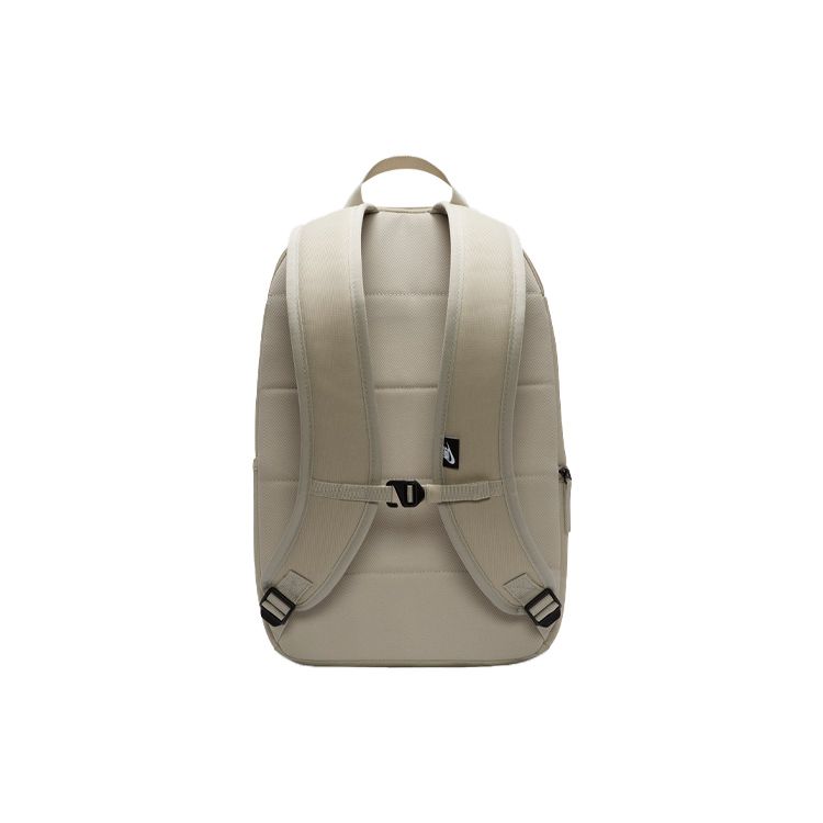 Nike Basic Small Logo Solid Color Zipper Fabric Backpack Unisex Backpack Light-Khaki DB3300-230