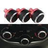 Ручка кондиционера для Peugeot 206 207 2006-2011 для Citroen C2 2007-2011 3 шт. Кнопка-ручка переключателя управления нагревом кондиционера