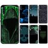 Чехол от дождя с двоичной матрицей для Samsung A12 A32 A42 A52 A72 A52S A03S A21S A11 A31 A51 A71 A10 A50 A70, полное покрытие