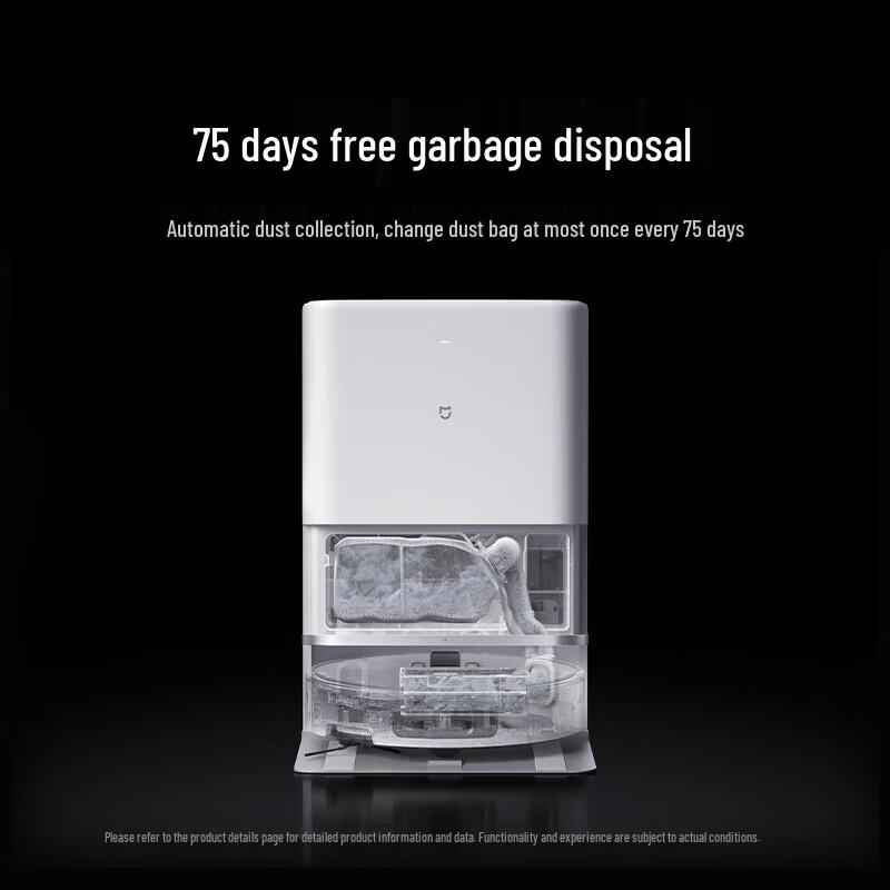 Робот-пылесос с функцией влажной уборки Xiaomi AI Robot Vacuum Mop 5 Pro