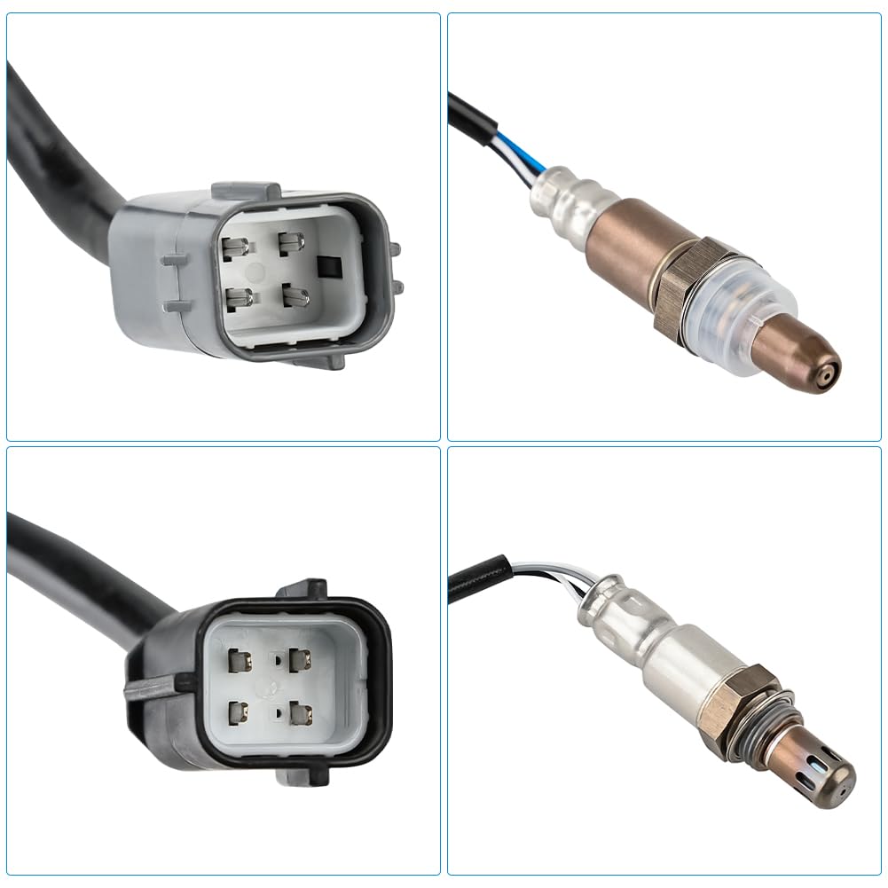 JDMON 2PCS O2 Oxygen Sensor Upstream & Downstream Replacement for Nissan Altima 2.5L 2008-2013, Infiniti FX35 3.5L 2009-2011 Compatible with